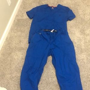 3 pairs of Xl dickies blue scrubs